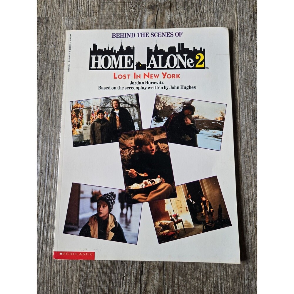 Behind the Scenes of Home Alone 2 Lost in New York PB 1992 Scholastic Vintage